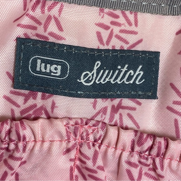 Lug Switch Crossbody/belt bag adjustable/removable strap plaid floral - Picture 9 of 16